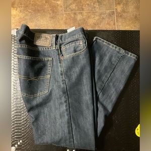 LEVI STRAUSS SIGNATURE slim straight jeans. 36x30 EUC